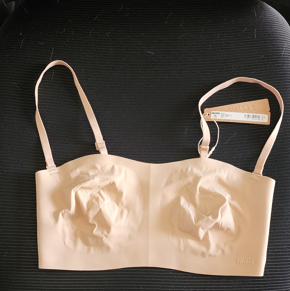 NWT Skims Bandeau M with Removeable Straps